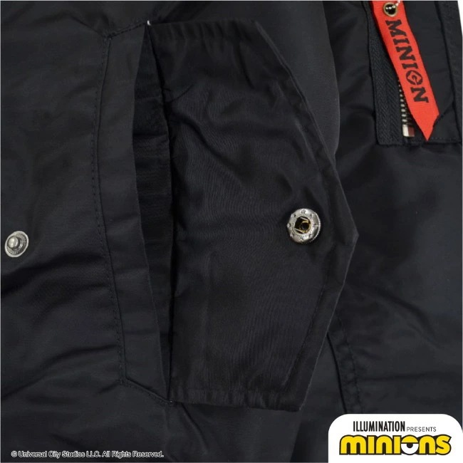 ミニオン MA-1 ジャケット アウター 春秋冬 ミニオンズ ワッペン ミニオン MA-1 ジャケット アウター 春秋冬 ミニオンズ ワッペン