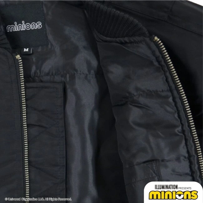 ミニオン MA-1 ジャケット アウター 春秋冬 ミニオンズ ワッペン ミニオン MA-1 ジャケット アウター 春秋冬 ミニオンズ ワッペン