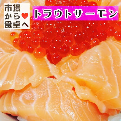 新作日本製 トラウトサーモン ロイン 【サーモン生食 : 食品 即納特価