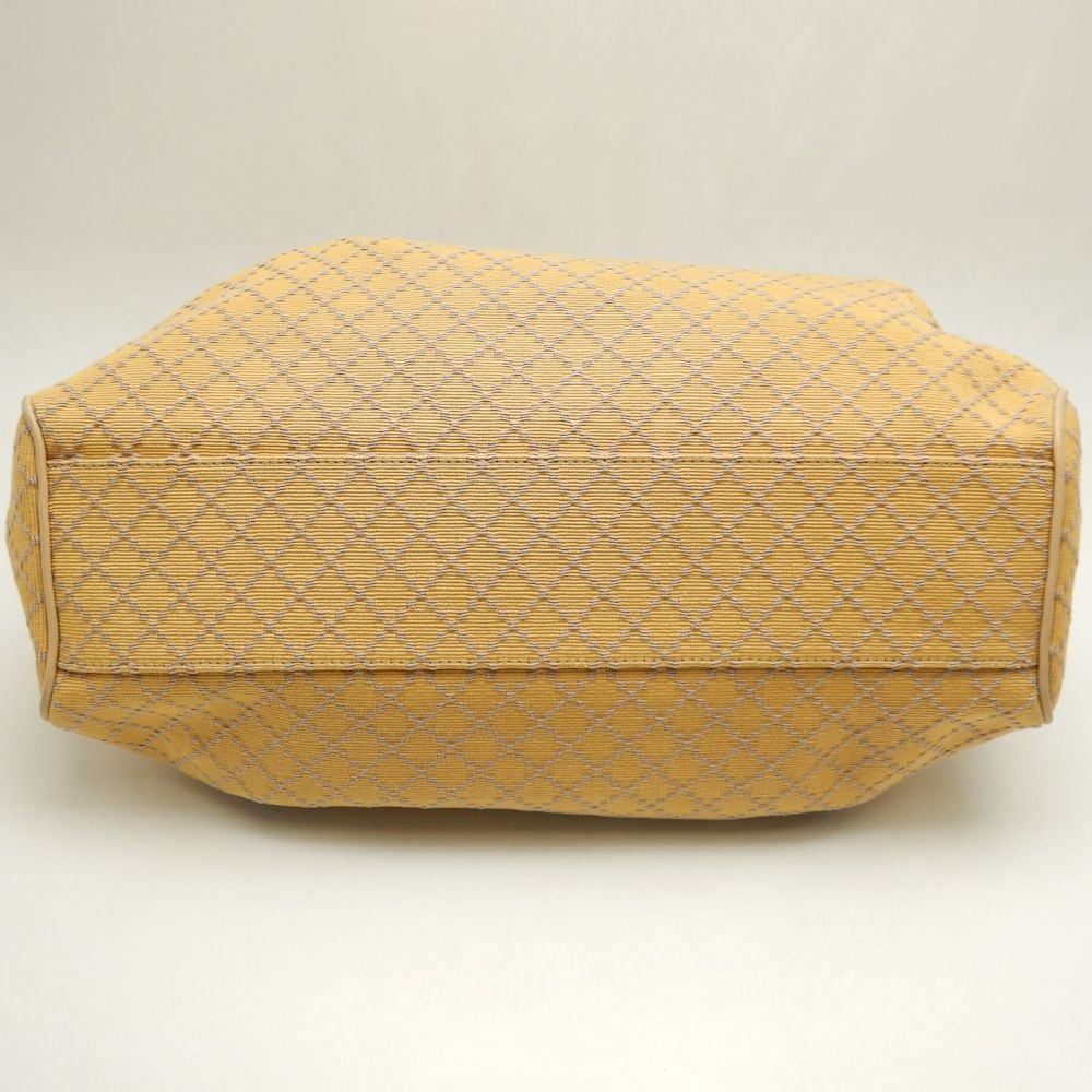 211944 ハンドバッグ スーキー インターロッキングG ディアマンテ キャンバス イエロー ベージュ/252688【中古】