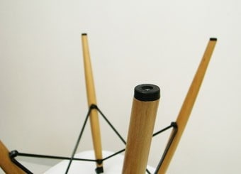 チェア 椅子 イームズ アームシェルチェアDAW おしゃれ かわいい 完成品 ロビーチェア エントランスチェア イス いす 座面高さ46cm