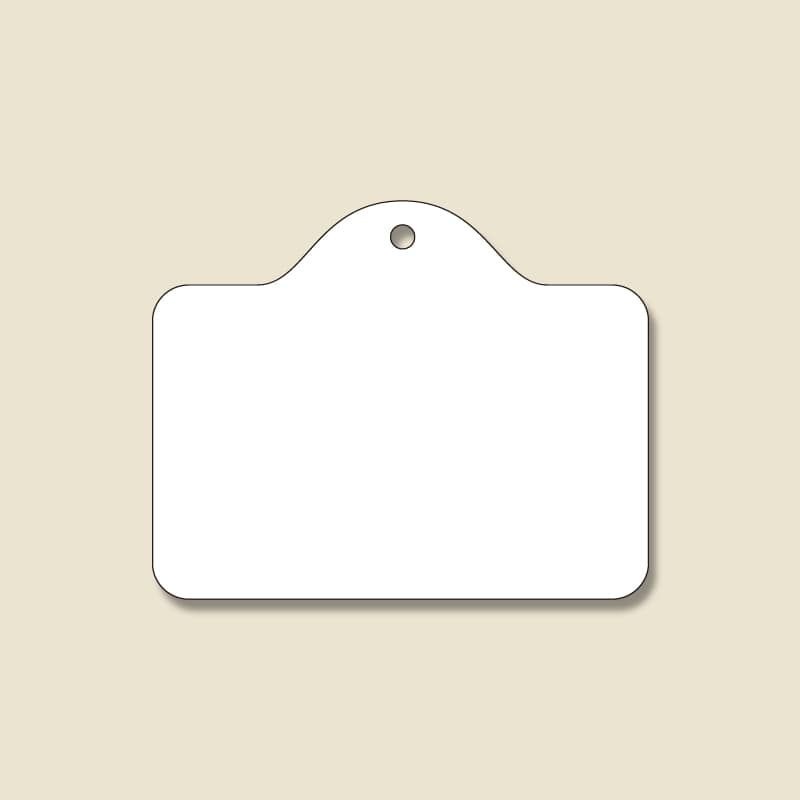 （まとめ買い）シモジマ HEIKO 提札 No.19 糸無し 1000枚 縦32x横41mm 店舗用品 007104700 [x3セット]