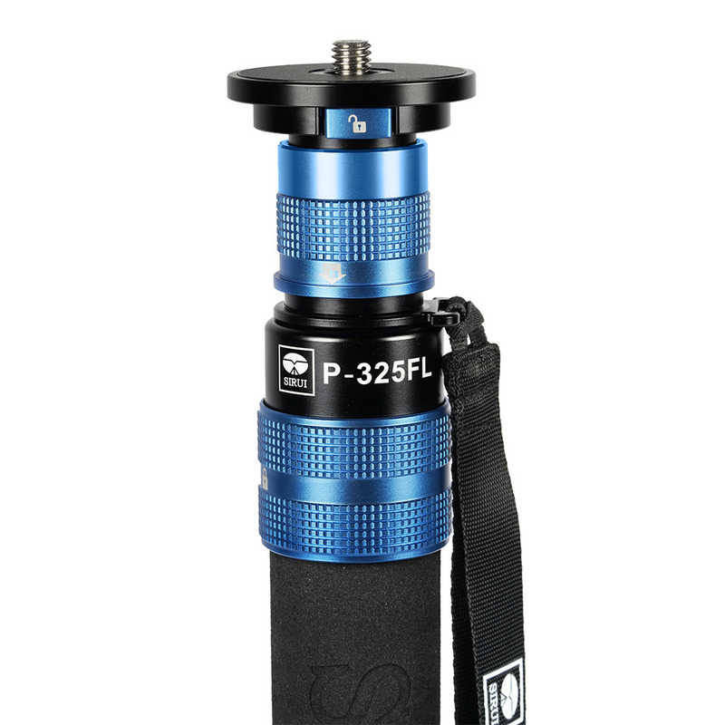 SIRUI カーボンファイバー製5段一脚 L セット(油圧式雲台:VH-10) ブラック P-325FL+VH-10-JP SIRUI カーボンファイバー製5段一脚 L セット(油圧式雲台:VH-10) ブラック P-325FL+VH-10-JP