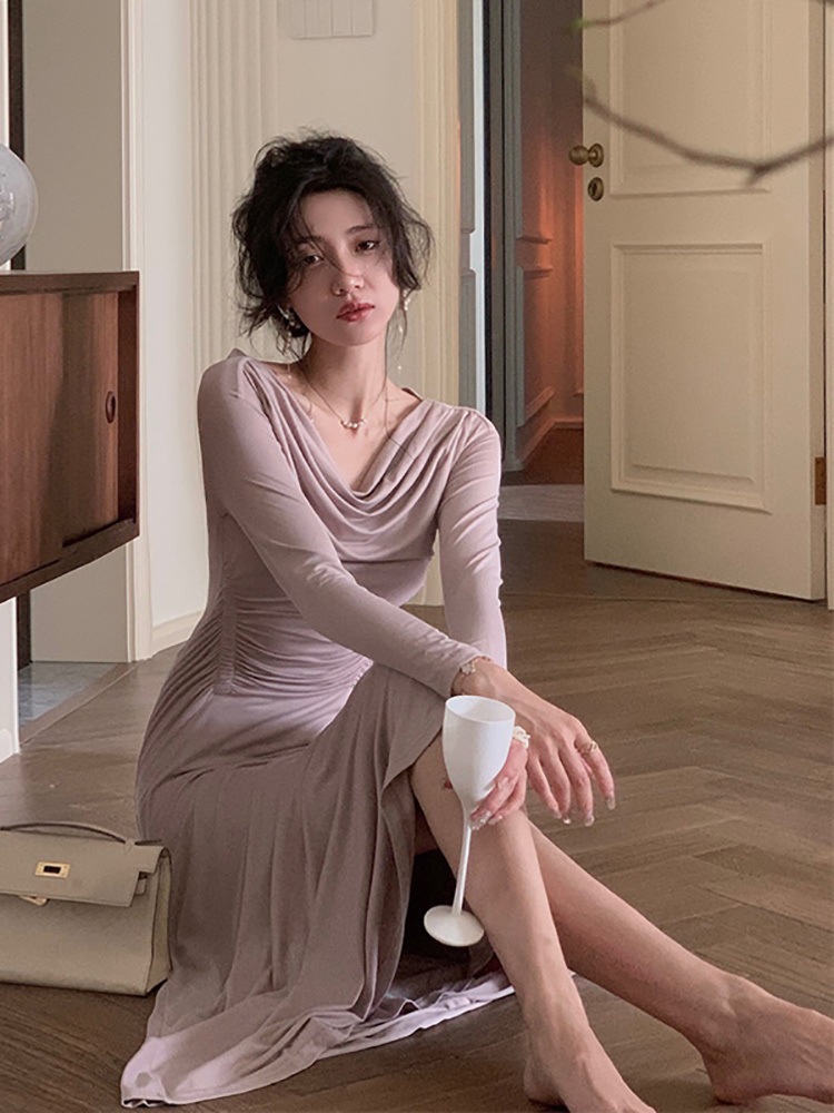 ワンピース デート ワンピドレス 袖あり 長袖 スリム タイト 細身 かわいい 大人可愛い きれいめ シンプル カジュアル 大人 上品 おしゃれ お洒落 主役級 存在感 春 秋 10代 20代 30代 ワンピース デート ワンピドレス 袖あり 長袖 スリム タイト 細身 かわいい 大人可愛い きれいめ シンプル カジュアル 大人 上品 おしゃれ お洒落 主役級 存在感 春 秋 10代 20代 30代