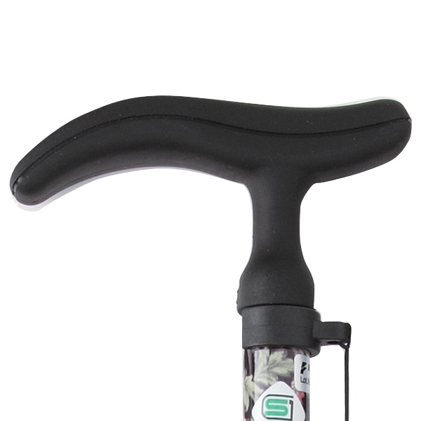 杖 伸縮 女性 軽量 おしゃれ プレゼント アクティブグレース伸縮 ブラック 送料無料