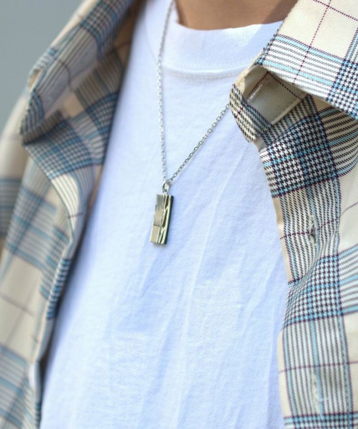 ネックレス メンズ トライ スピニンググロウ ステンレス LH-03NE0205 【ネコポス】 ネックレス メンズ トライ スピニンググロウ ステンレス LH-03NE0205 【ネコポス】