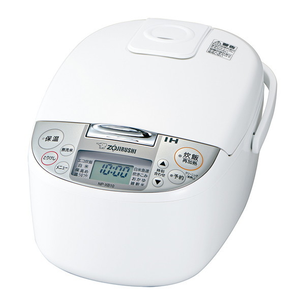 炊飯器 5.5合 IH炊飯ジャー NP-XB10-WA ホワイト 極め炊き