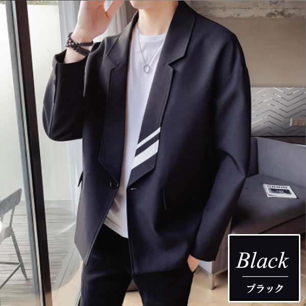 売り切り御免 秋 春 テーラードジャケット オーバーサイズ ルーズシルエット テーラードジャケット ジャケット 服 韓国ファッション メンズスーツ テーラード カラー カーキ Comptonmarbling Co Uk