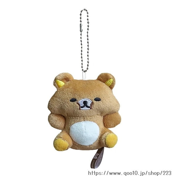 リラックマ コリラックマ ぬいぐるみ マスコット キーホルダー Qoo10] リラックマ コリラックマ くま バッグチ