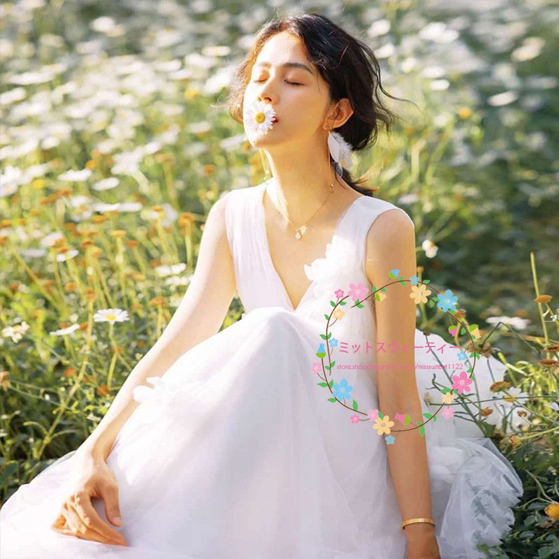 ウエディング ウェデイングドレス 春 夏 20代 挙式 ビーチフォト