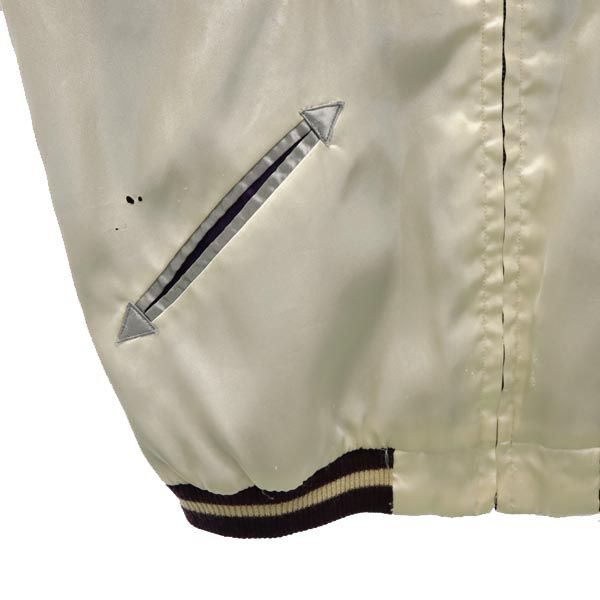 テーラー東洋 リバーシブル スカジャン M 紺×茶 東洋エンタープライズ TT10841 スカル メンズ