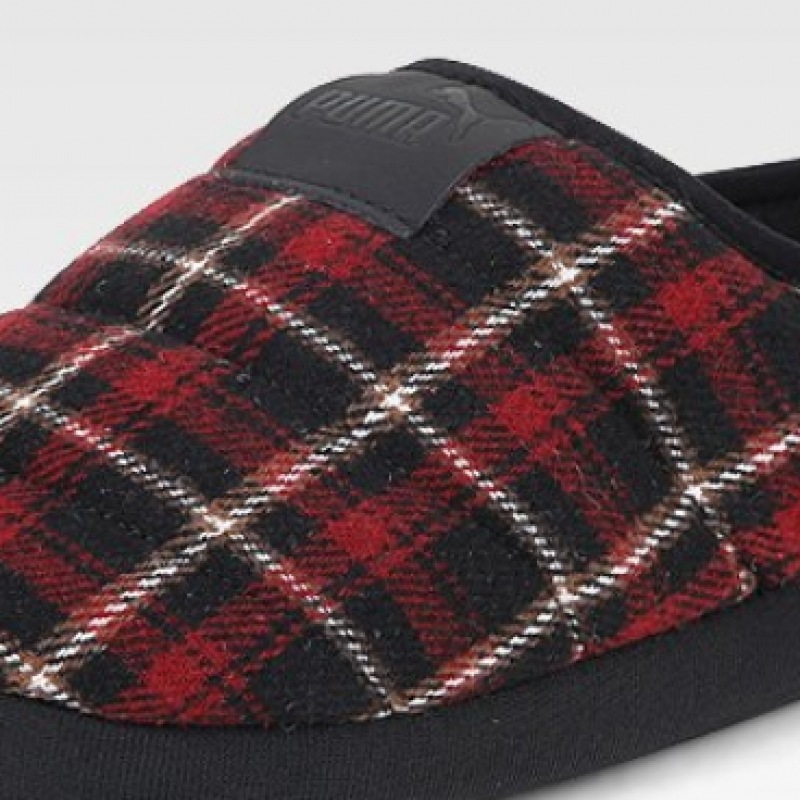 プーマスカフフランネル 386338-01 冬用/防寒用スリッパ プーマスカフフランネル 386338-01 冬用/防寒用スリッパ