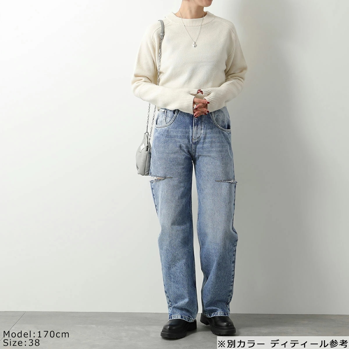 MAISON MARGIELA メゾンマルジェラ 1 ジーンズ S51LA0051 S30743 レディース デニムパンツ スラッシュディテール カットアウト ジーパン 965