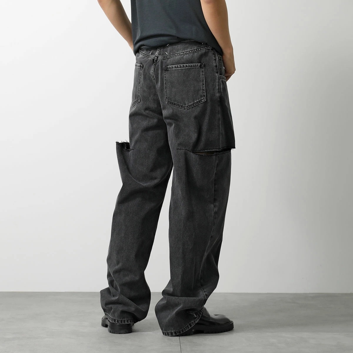 MAISON MARGIELA メゾンマルジェラ 1 ジーンズ S51LA0051 S30743 レディース デニムパンツ スラッシュディテール カットアウト ジーパン 965