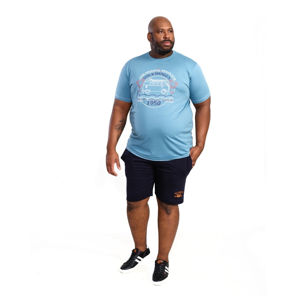 (英国より直送) デュークメンズウッドホール D555 キャンパーバンフォルクスワーゲンキングサイズ T シャツ