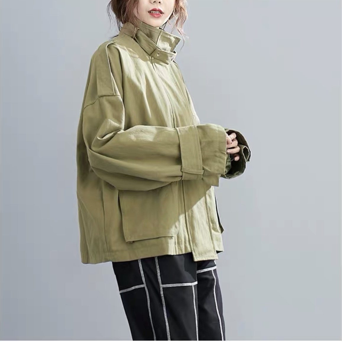 Naidy 送料無料 Naidy ミリタリージャケッ レディース服新品 新作登場