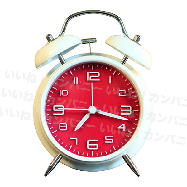 限定1800個] yoshikitty 目覚まし時計 限定版 赤 yoshikitty