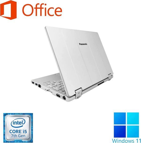 【サポート付き】Panasonic CF-RZ6 大容量SSD:1TB 大容量メモリー:8GB WEBカメラ Office2019 & ウイルスセキュリティZERO