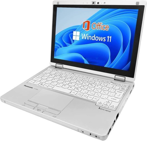 【サポート付き】Panasonic CF-RZ6 大容量SSD:1TB 大容量メモリー:8GB WEBカメラ Office2019 & ウイルスセキュリティZERO
