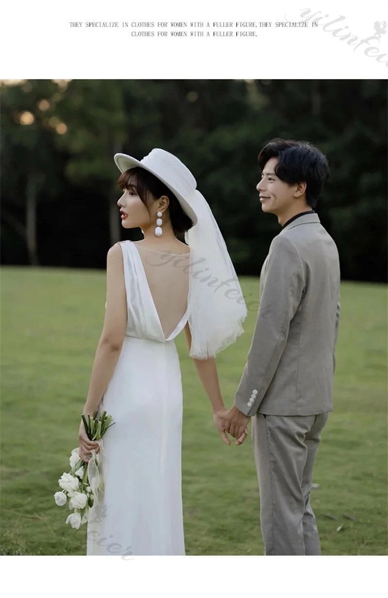 お一人様1点ウエディング ドレス フォトウエディング シンプル 袖なし パーティードレス カジュアル ビーチフォト カジュアル ロング丈 フォトウエディング 花嫁ドレス 前撮り 後撮り ファスナー ナ お一人様1点ウエディング ドレス フォトウエディング シンプル 袖なし パーティードレス カジュアル ビーチフォト カジュアル ロング丈 フォトウエディング 花嫁ドレス 前撮り 後撮り ファスナー ナ