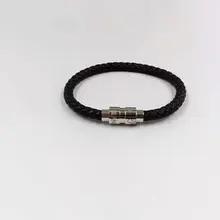 メンズ マグネット式留め金 ブレードレザーブレスレット 卸売 メンズ マグネット式留め金 ブレードレザーブレスレット 卸売