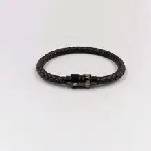 メンズ マグネット式留め金 ブレードレザーブレスレット 卸売 メンズ マグネット式留め金 ブレードレザーブレスレット 卸売