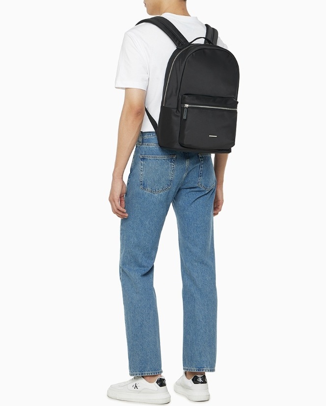 ★ ★ Men's CKJ Slick Nylon Backpack 4D3042G UB1 4G3042G_UB1_main
