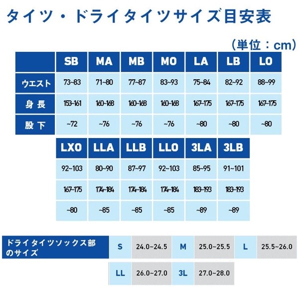 ダイワ 鮎タイツ DT-4002W25 ダイワタイツ(2.5mm厚) ブラック SB