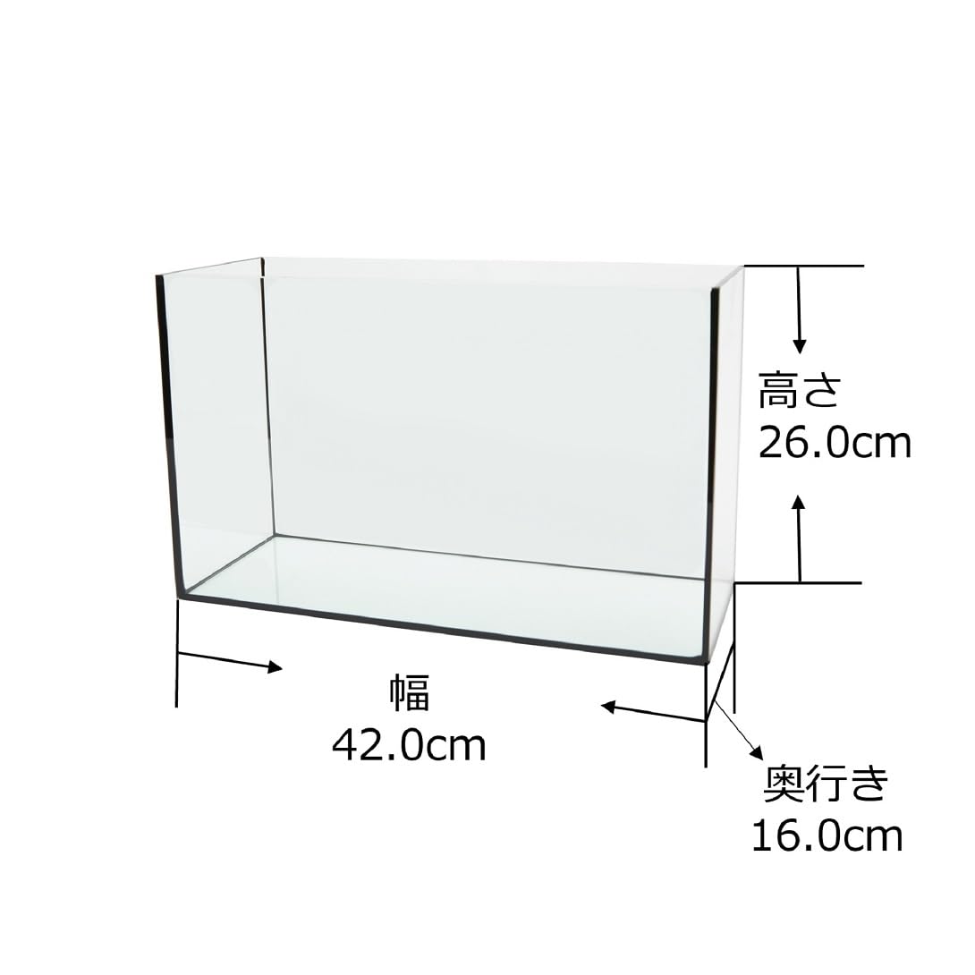 テトラ (Tetra) ガラス 水槽 オールグラスアクアリウム GA-420F 水槽 熱帯魚 メダカ 金魚