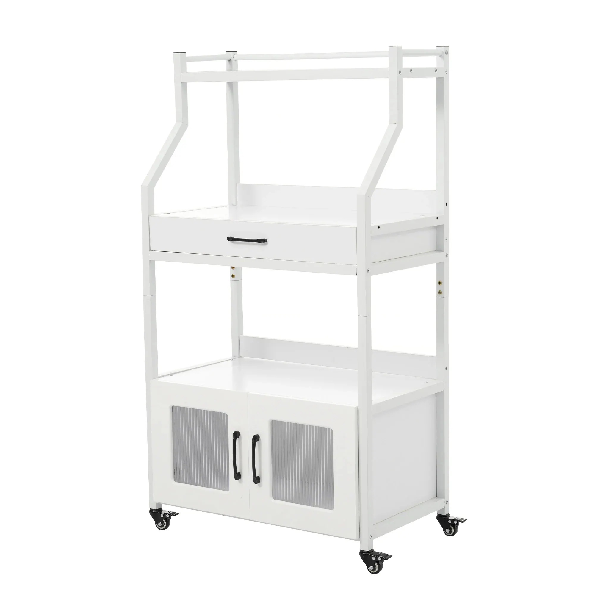 プリンター台 プリンターラック キャスター付き プリンター収納 大容量 デスク収納 木製 本ラック 収納ラック コンパクト 360回転ラック オフィス 部屋 収納用 コミックラック 漫画収