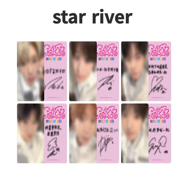 NCT WISH COLOR 一直娱 2.0 特典 トレカ コンプリート 6枚