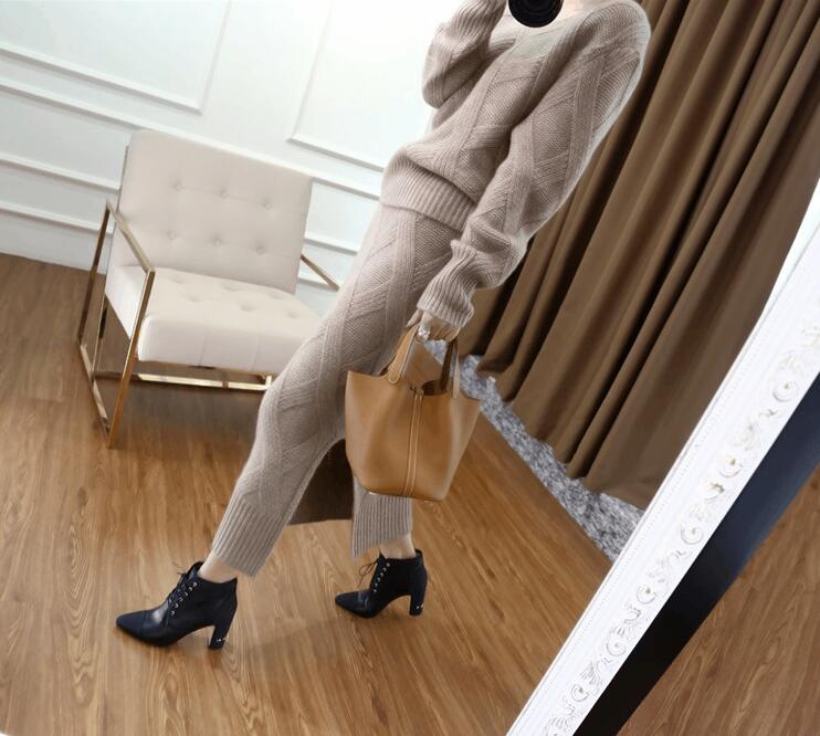 カシミヤ混ニットセットアップ カシミヤ混セーター プルオーバー ひし形 タイトスカート スリット スカートセット トップス 体型カバー 着痩せ レディース 秋 冬 vネック ロングスカート マキシスカ カシミヤ混ニットセットアップ カシミヤ混セーター プルオーバー ひし形 タイトスカート スリット スカートセット トップス 体型カバー 着痩せ レディース 秋 冬 vネック ロングスカート マキシスカ