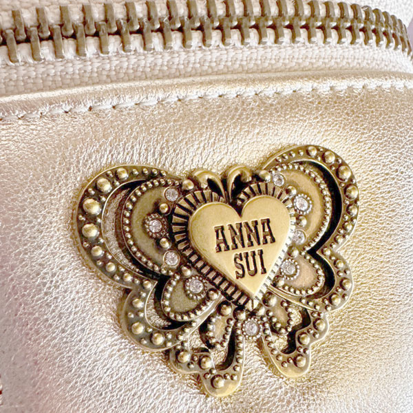 チェイス 2wayバニティバッグ 羊革 鞄 バッグ ショルダーバッグ 斜めがげ ハンドバッグ 金 ゴールド 蝶 バタフライ ポーチ ハート レザー ブランド ブランド クリスマス ハロウィン バレンタ