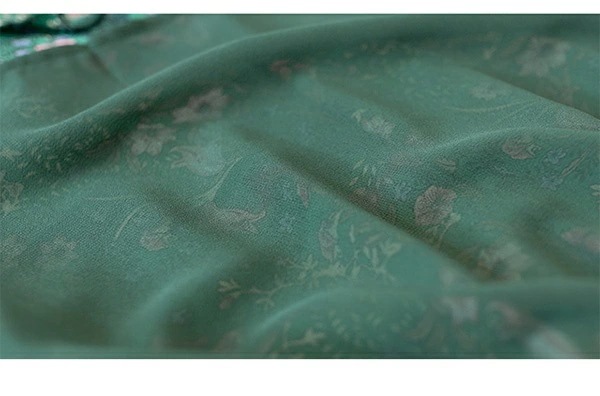 マーメイド 夏ワンピース シフォン オフショルダー 2Ways 花柄 リゾートワンピース 沖縄 大人可愛い かわいい きれいめ 大人可愛い かわいい フリル グリーン オフショル 花柄ワンピース ハワ