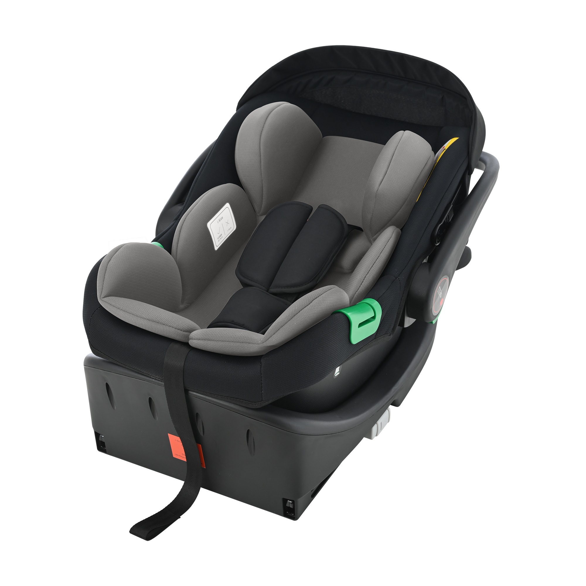ISOFIX ブラック ベビーカー ベビーシート付き 中古品】【本州送料無料】ISOFIXベビーシート 3wayベビーシートNeo