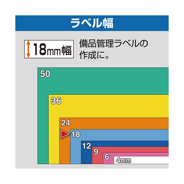（まとめ） キングジム テプラ PRO テープカートリッジ マグネットテープ 18mm 黄／黒文字 SJ18Y 1個 (×3セット)