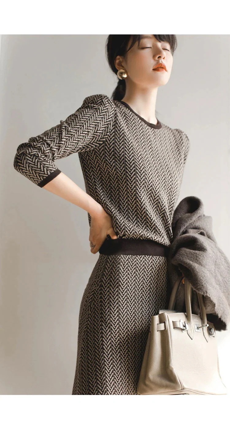 【急速出荷】40代 秋冬 長袖 ニットトップス タイトスカート セットアップ オシャレワンピース 着痩せ 上品 通勤 入学式 卒業式 【急速出荷】40代 秋冬 長袖 ニットトップス タイトスカート セットアップ オシャレワンピース 着痩せ 上品 通勤 入学式 卒業式