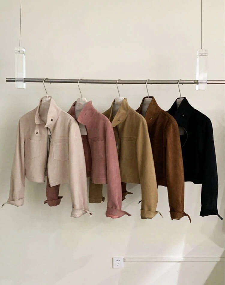 アウター レディース ジャケット 韓国 春 秋 冬 秋冬 ライダースジャケット スウェード スエード ブルゾン きれいめ エレガント おしゃれ 大人 クロップド丈 スタンドカラー ピンク 黒 白 キャ アウター レディース ジャケット 韓国 春 秋 冬 秋冬 ライダースジャケット スウェード スエード ブルゾン きれいめ エレガント おしゃれ 大人 クロップド丈 スタンドカラー ピンク 黒 白 キャ