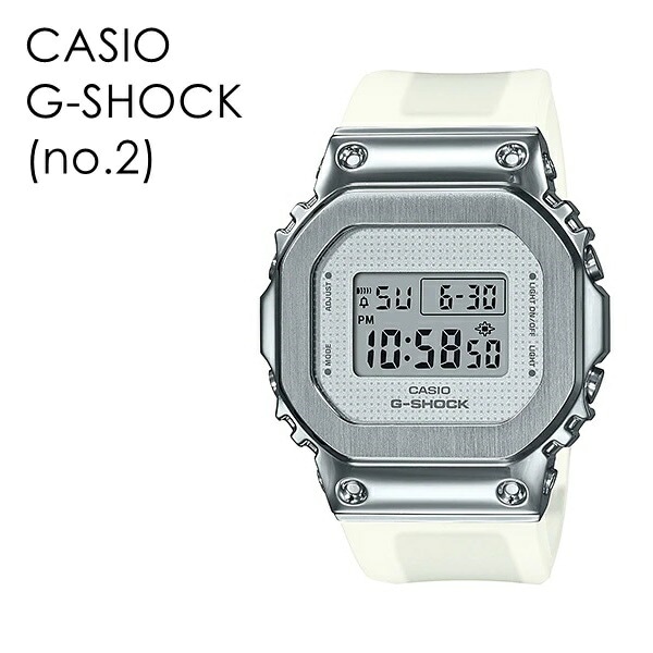 選べる2カラー CASIO G-SHOCK Gショック ジーショック カシオ 時計 メンズ レディース 腕時計 手表 デジタル スクエアデザイン 半透明ベルト 20気圧防水 海外モデル 小型 軽量 カ