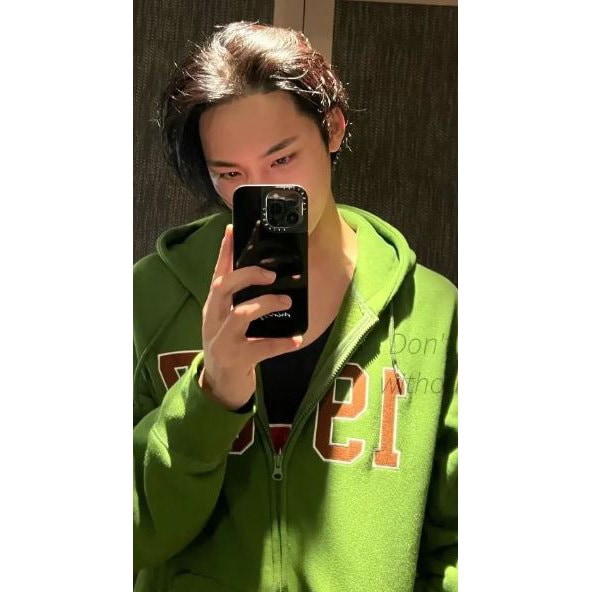 セブチ パーカー グリーン Qoo10] MMLG 【SEVENTEEN ミンギュ着用】正規