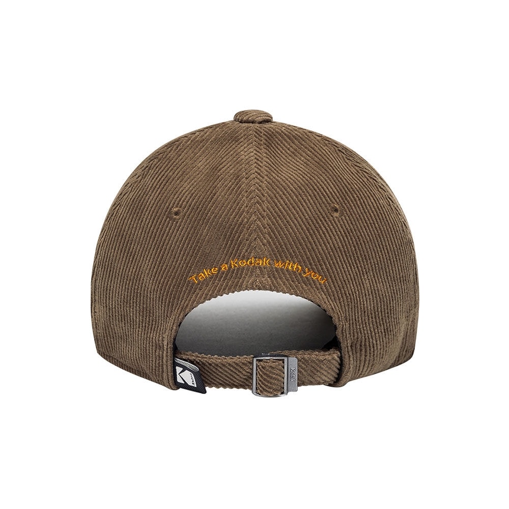 コダックアパレル コーデュロイ ボールキャップ BROWN