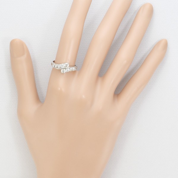 PT900 プラチナ リング 指輪 13号 ダイヤ 1.00 総重量約3.0g ジュエリー 中古 PT900 プラチナ リング 指輪 13号 ダイヤ 1.00 総重量約3.0g ジュエリー 中古