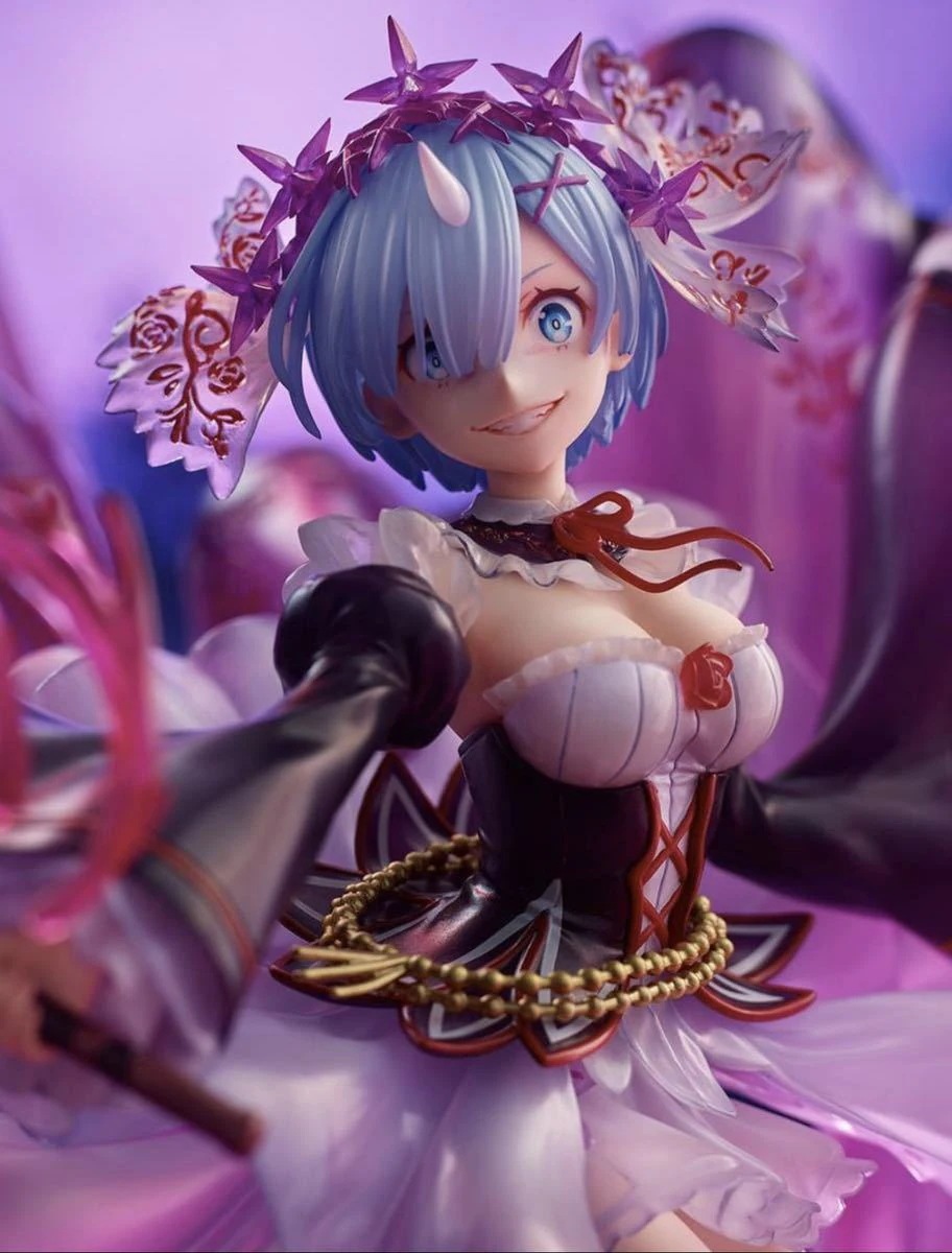 SALE!新品未開封Reゼロから始める異世界生活 鬼レム -Crystal Dress Ver 渋谷スクランブル フィギュア 1/7スケール TOYS