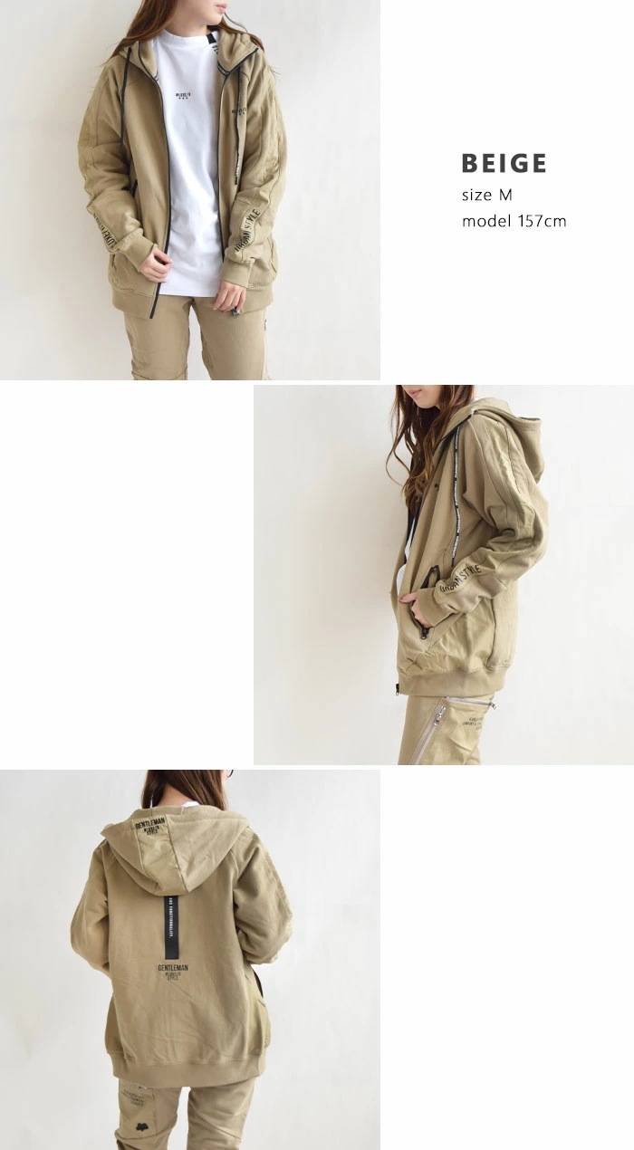 LUXE/R ラグジュ ゴルフ アウター パーカーフリース ジップアップパーカー 長袖 メンズ レディース ユニセックス 春 秋 冬 M L XL 45770