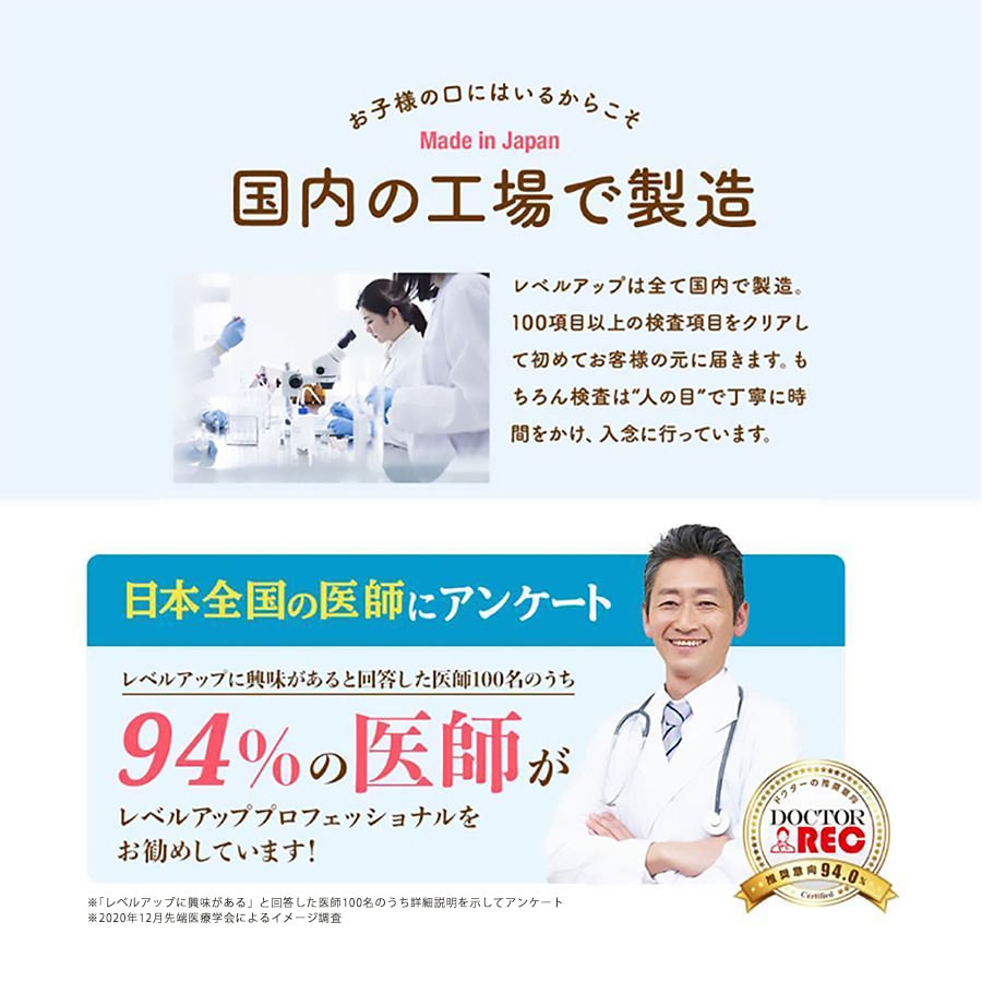 [公式] レベルアップ ココア風味 1袋 約30杯分 子供成長期サポート飲料 ココア プロフェッショナル 健康 飲み物 健康飲料 おいしい フレーバー カルシウム 鉄分 ビタミン