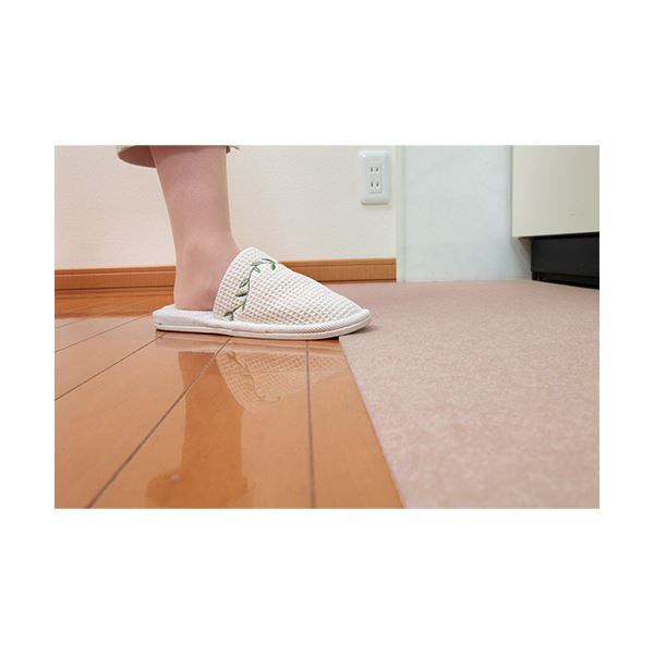 サンコーおくだけ吸着 ペット用床保護マット 60x120cm ベージュ KM-53 1枚