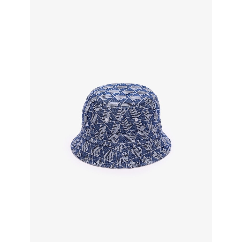 ラコステユニバーサルモノグラムリバーシブルバケットハット RK7593-54G QIE Q2NRK7593-54GQIE