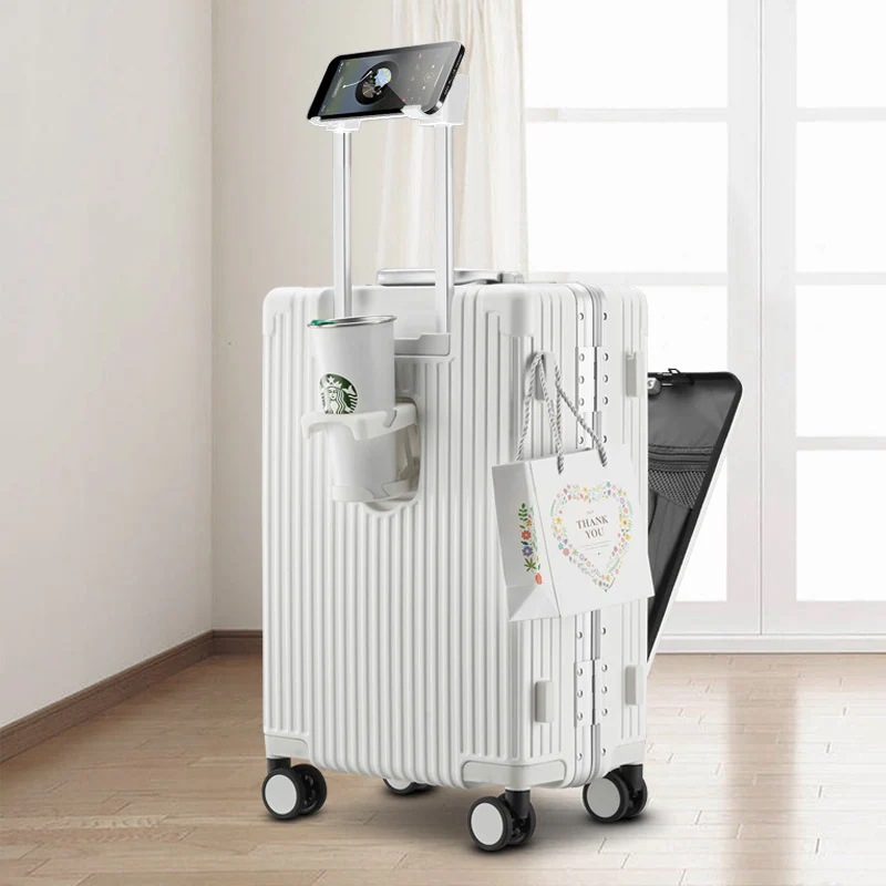 【ROSE】20インチ登ケース多機能スーツケース前開口アルミフレームパスワードスーツケーススーツケーススーツケース 【ROSE】20インチ登ケース多機能スーツケース前開口アルミフレームパスワードスーツケーススーツケーススーツケース