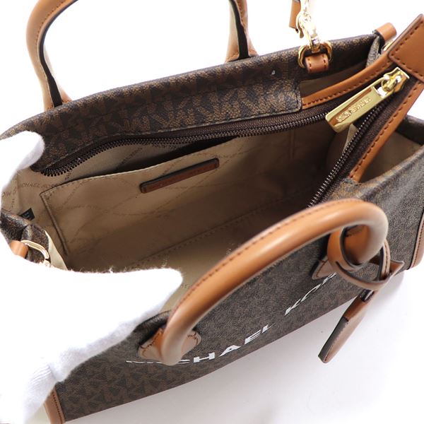 ショルダーバッグ レディース 2Way ハンドバッグ ブラウン 35S4G7ZC5B BROWN