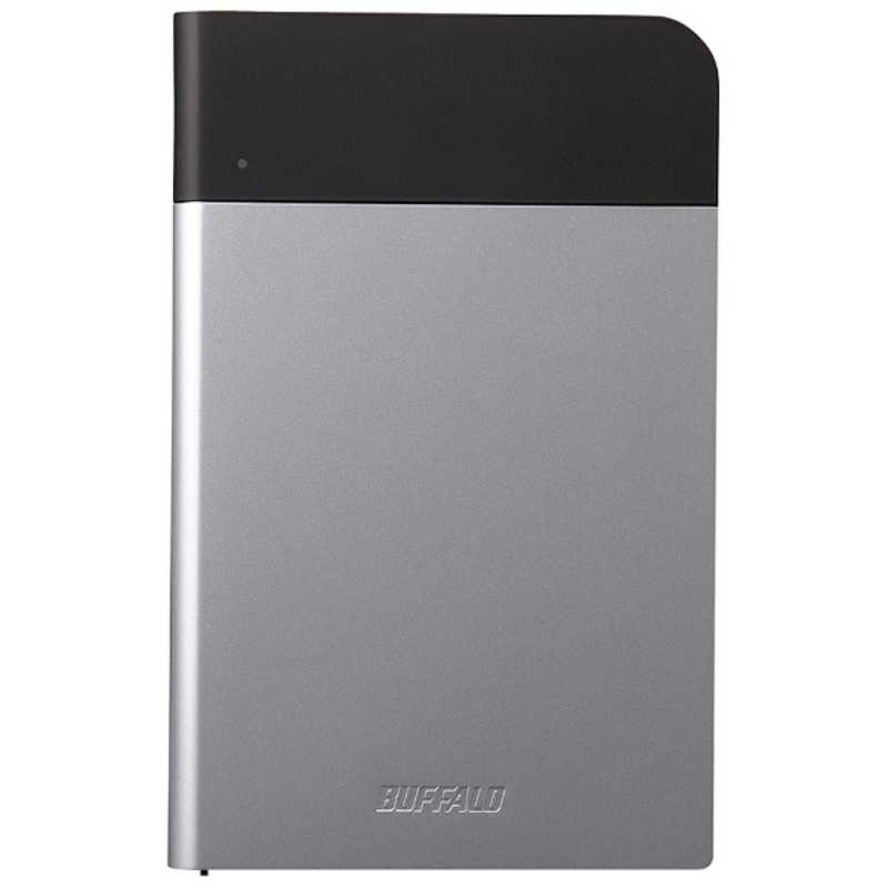 BUFFALO　外付けHDD HD-PZNU3シリーズ シルバー [ポータブル型 /1TB]　HD-PZN1.0U3-S